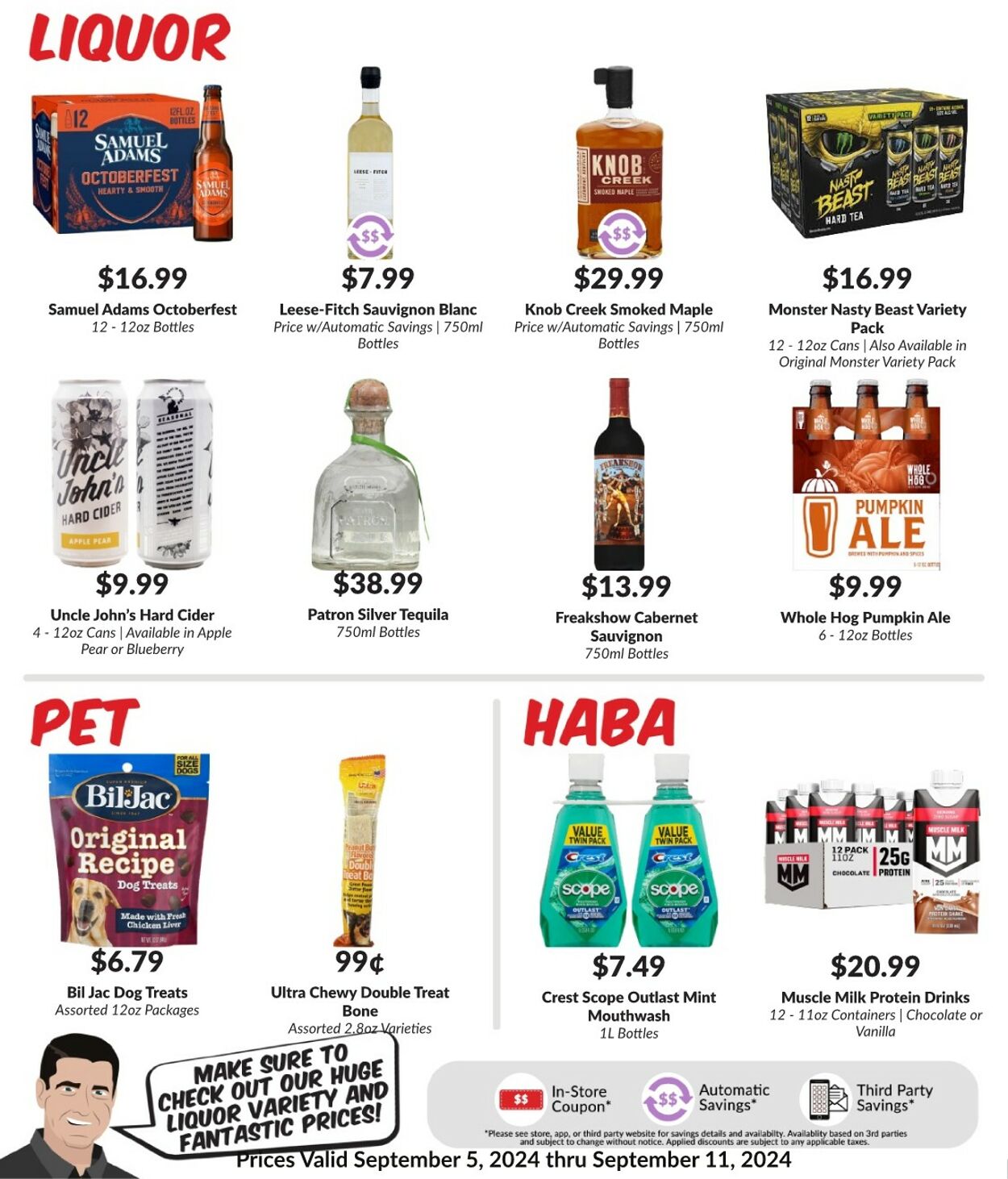 Weekly ad Woodman's Market 09/05/2024 - 09/11/2024