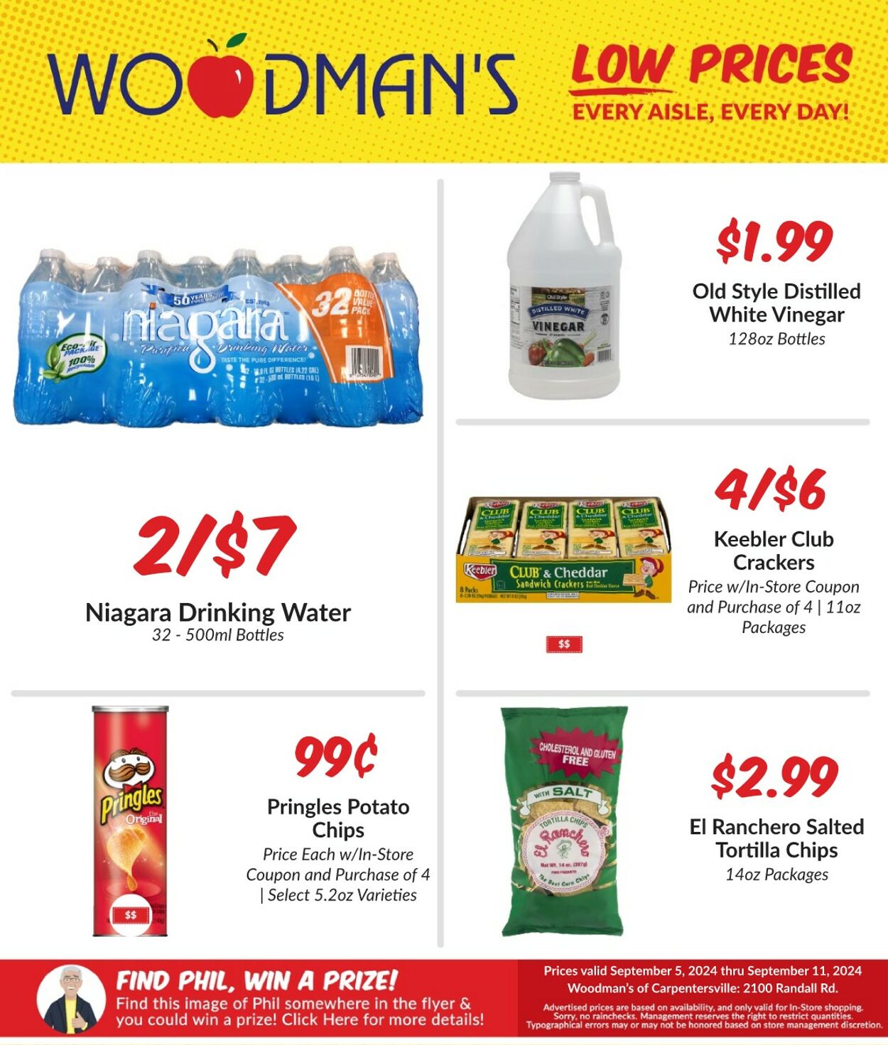 Weekly ad Woodman's Market 09/05/2024 - 09/11/2024