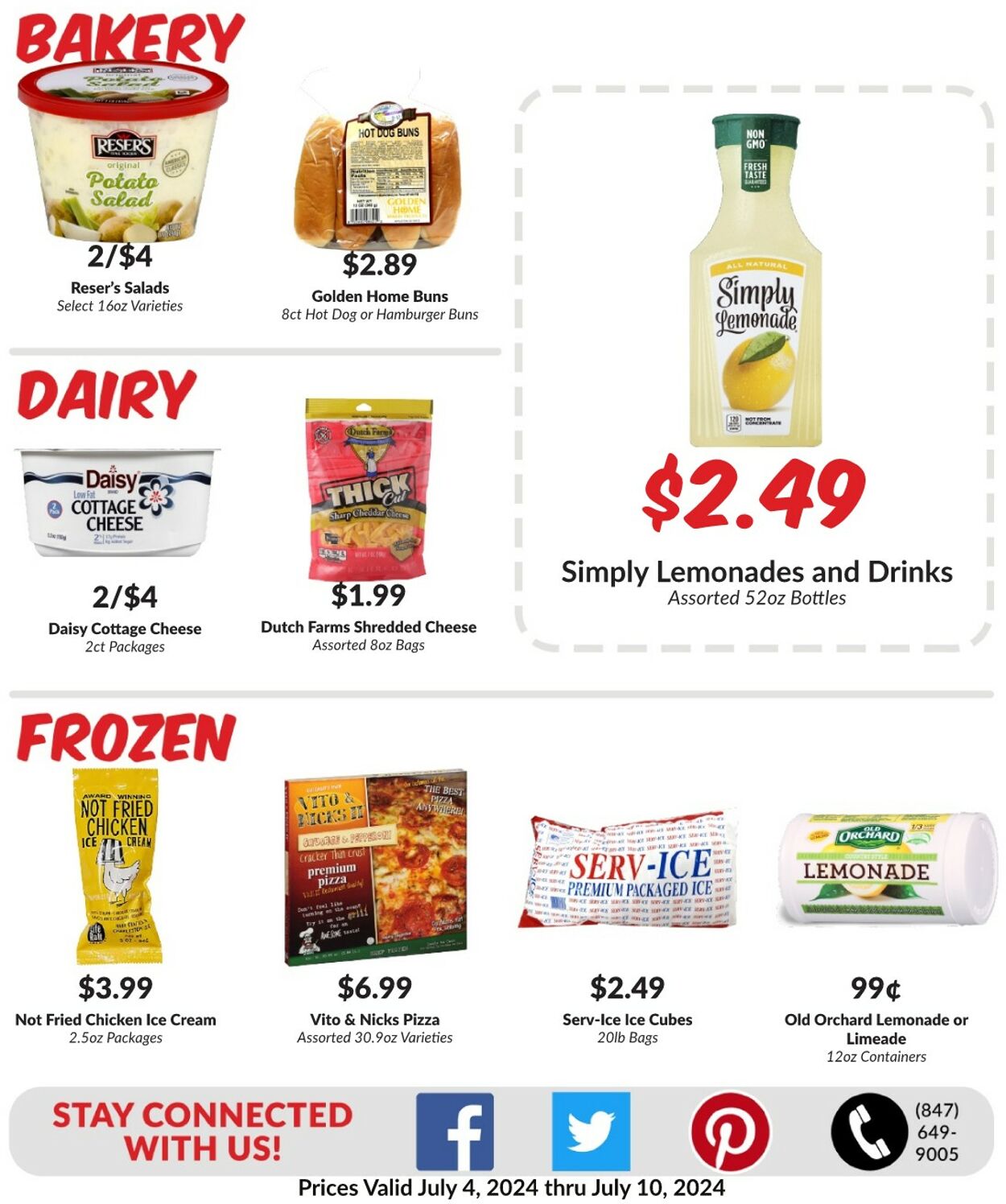 Weekly ad Woodman's Market 07/04/2024 - 07/10/2024