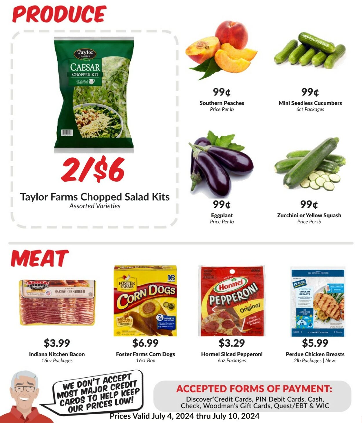 Weekly ad Woodman's Market 07/04/2024 - 07/10/2024