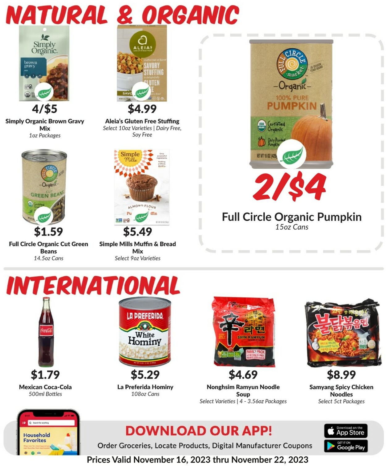 Weekly ad Woodman's Market 11/16/2023 - 11/22/2023