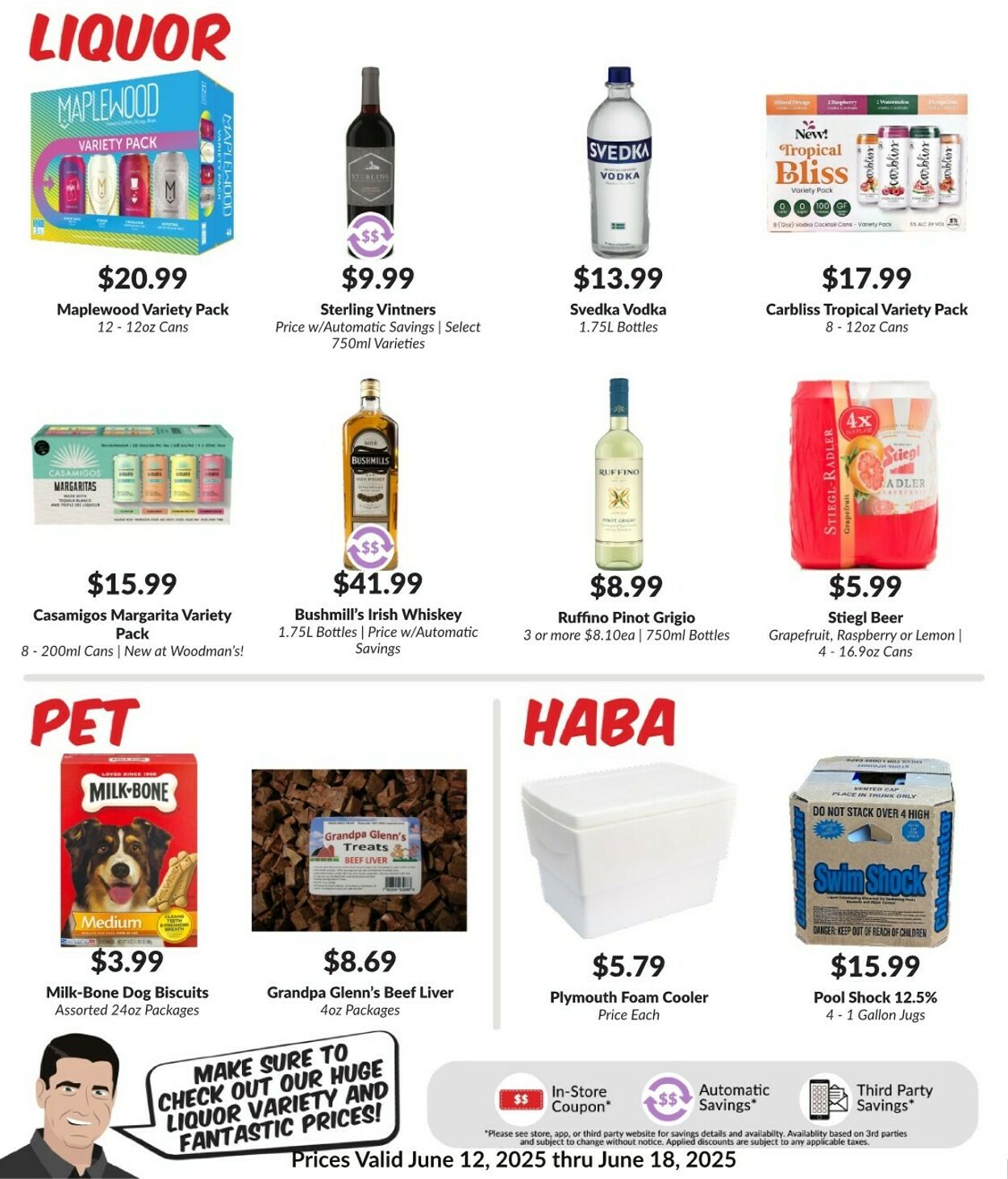Weekly ad Woodman's Market 06/19/2025 - 06/25/2025