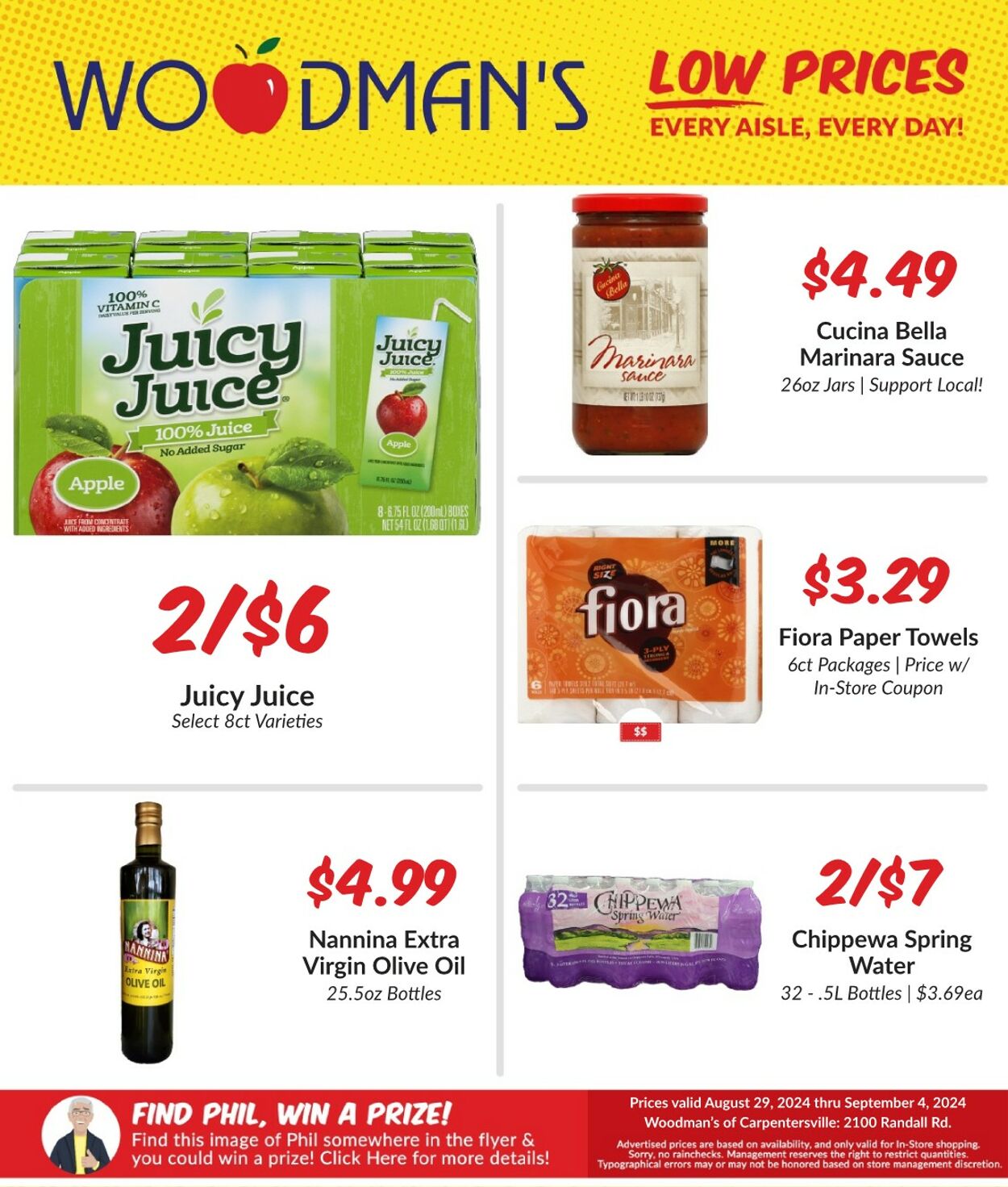 Weekly ad Woodman's Market 08/29/2024 - 09/04/2024