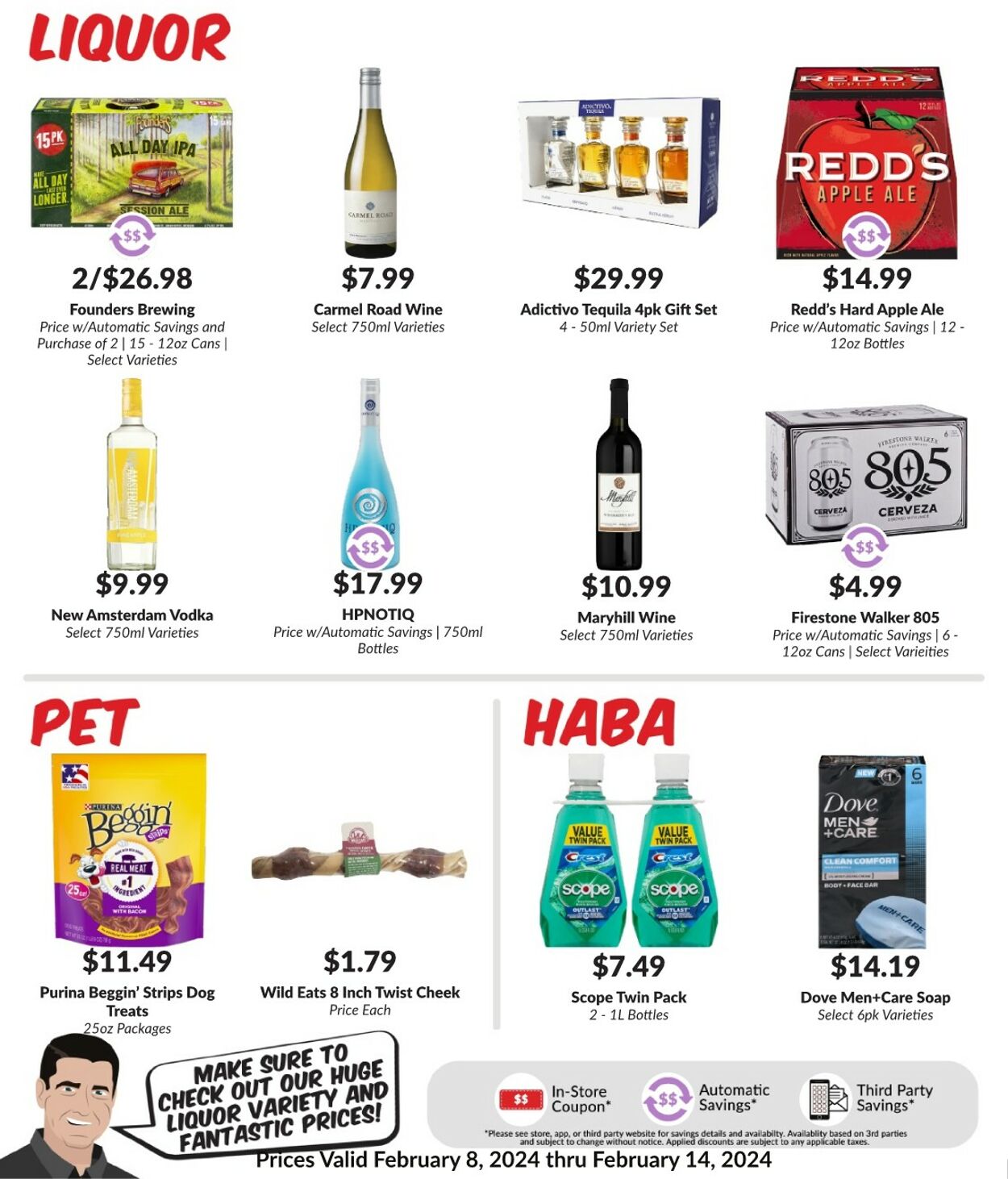 Weekly ad Woodman's Market 02/08/2024 - 02/14/2024