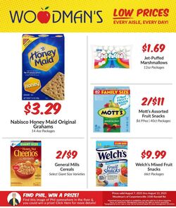 Weekly ad Woodman's Market 08/07/2025 - 08/13/2025