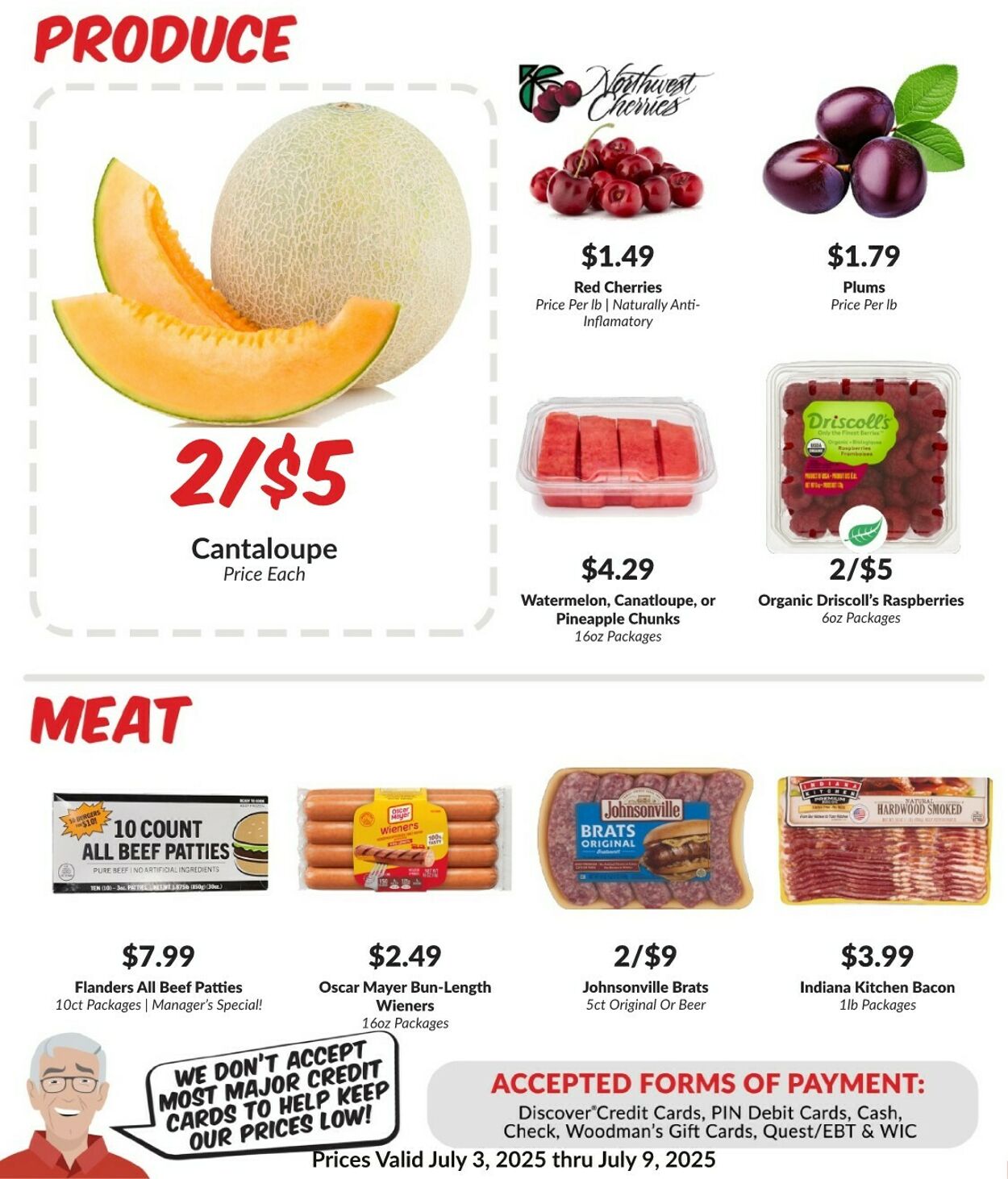 Weekly ad Woodman's Market 07/03/2025 - 07/09/2025