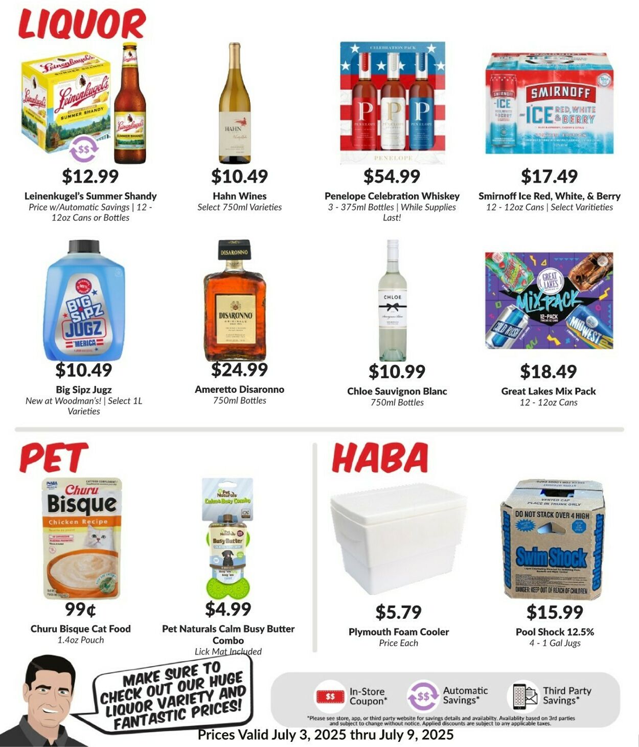 Weekly ad Woodman's Market 07/03/2025 - 07/09/2025