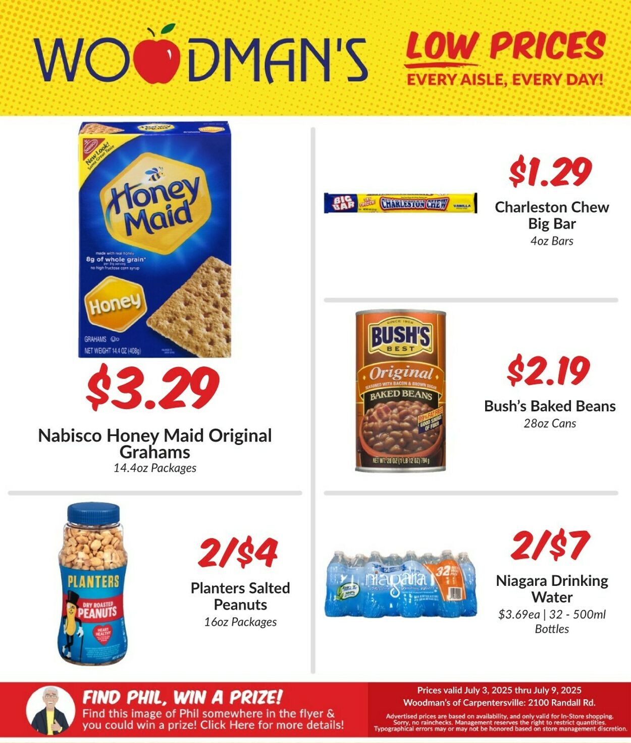 Weekly ad Woodman's Market 07/03/2025 - 07/09/2025