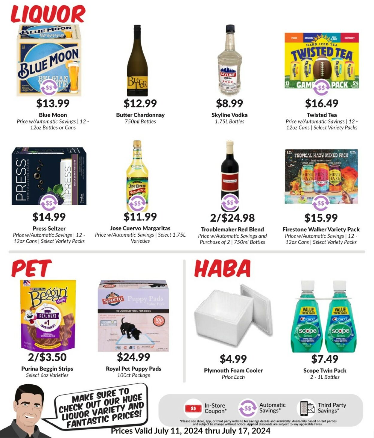 Weekly ad Woodman's Market 07/11/2024 - 07/17/2024