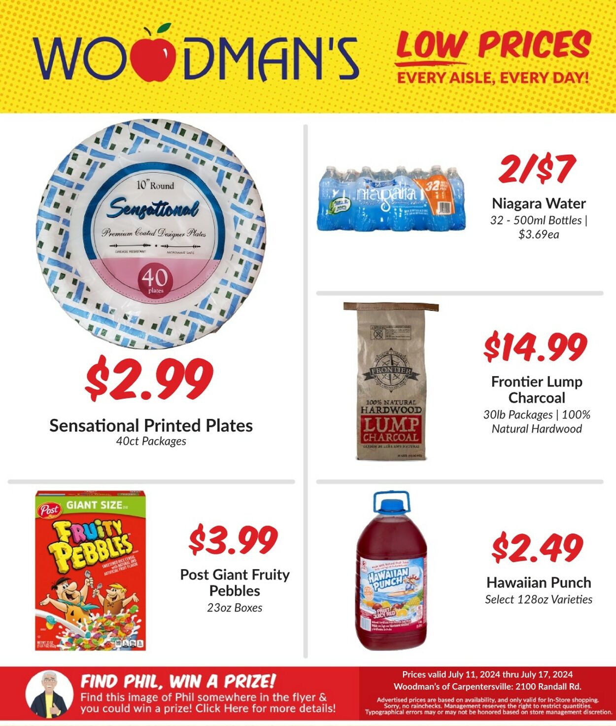 Weekly ad Woodman's Market 07/11/2024 - 07/17/2024