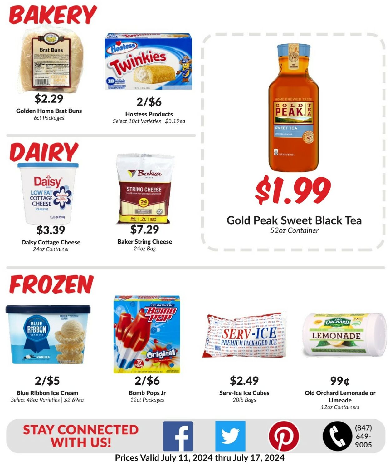 Weekly ad Woodman's Market 07/11/2024 - 07/17/2024