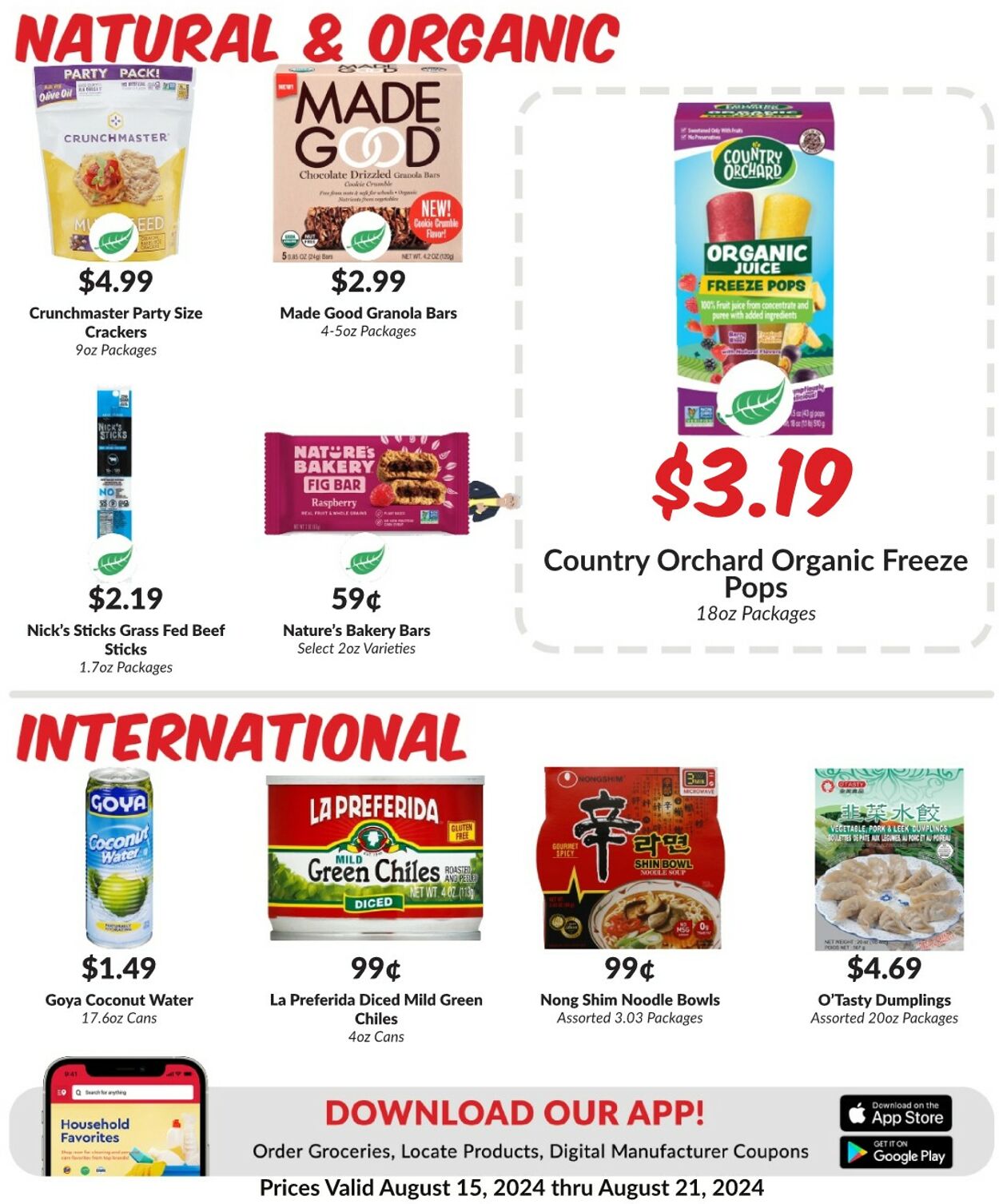 Weekly ad Woodman's Market 08/15/2024 - 08/21/2024