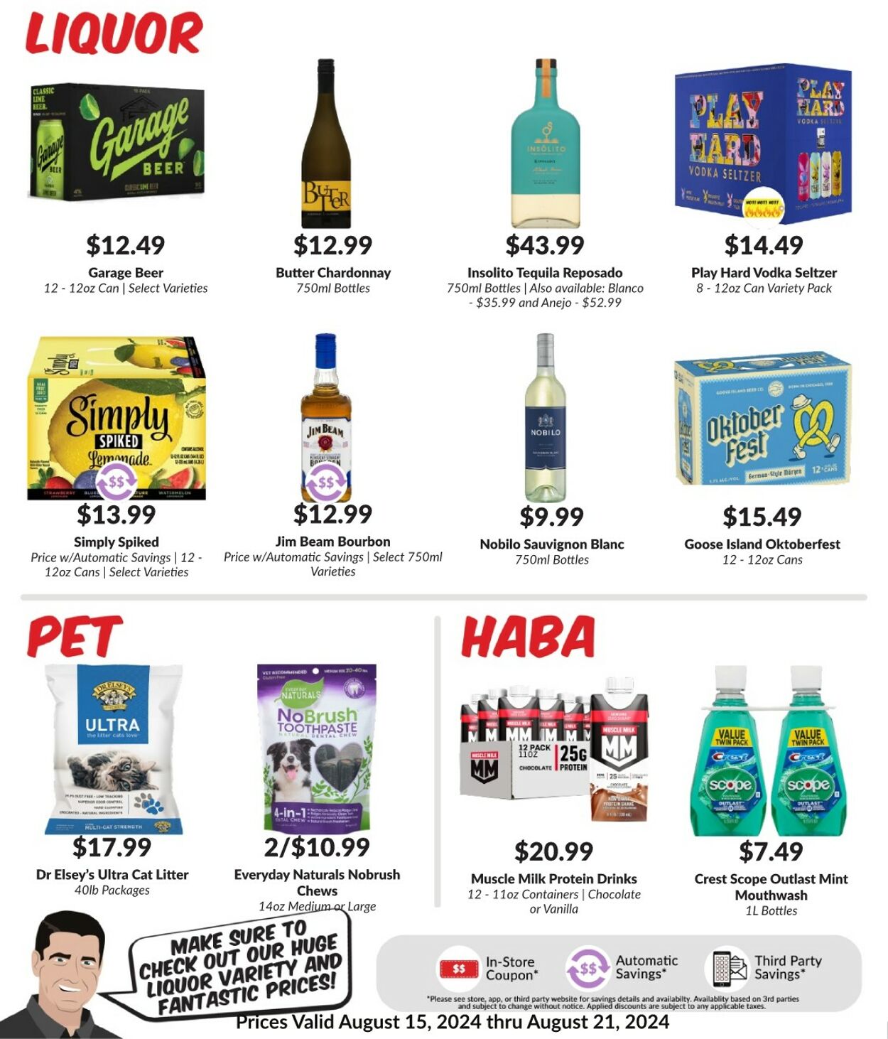 Weekly ad Woodman's Market 08/15/2024 - 08/21/2024