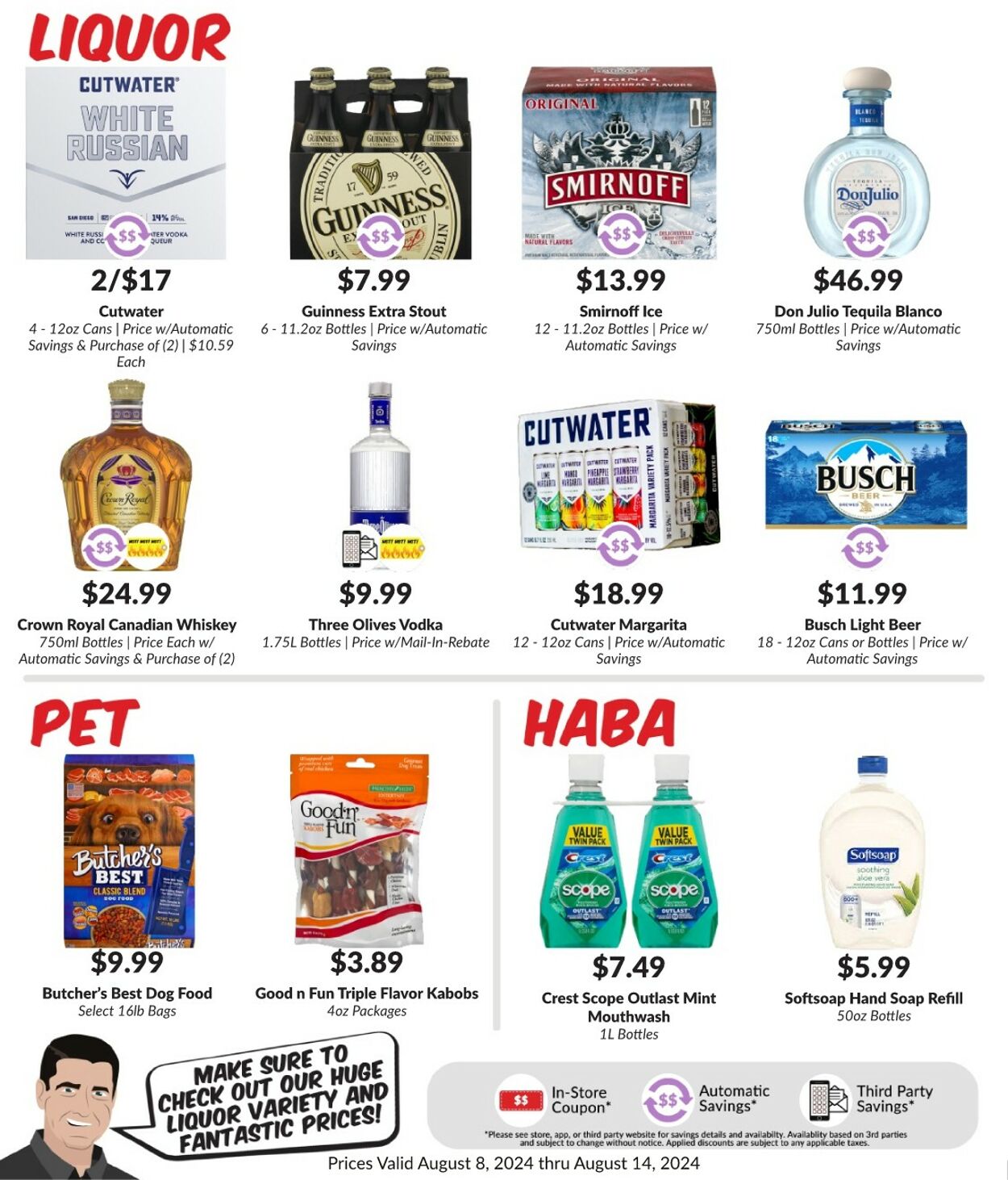 Weekly ad Woodman's Market 08/08/2024 - 08/14/2024