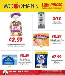 Weekly ad Woodman's Market 08/08/2024 - 08/14/2024