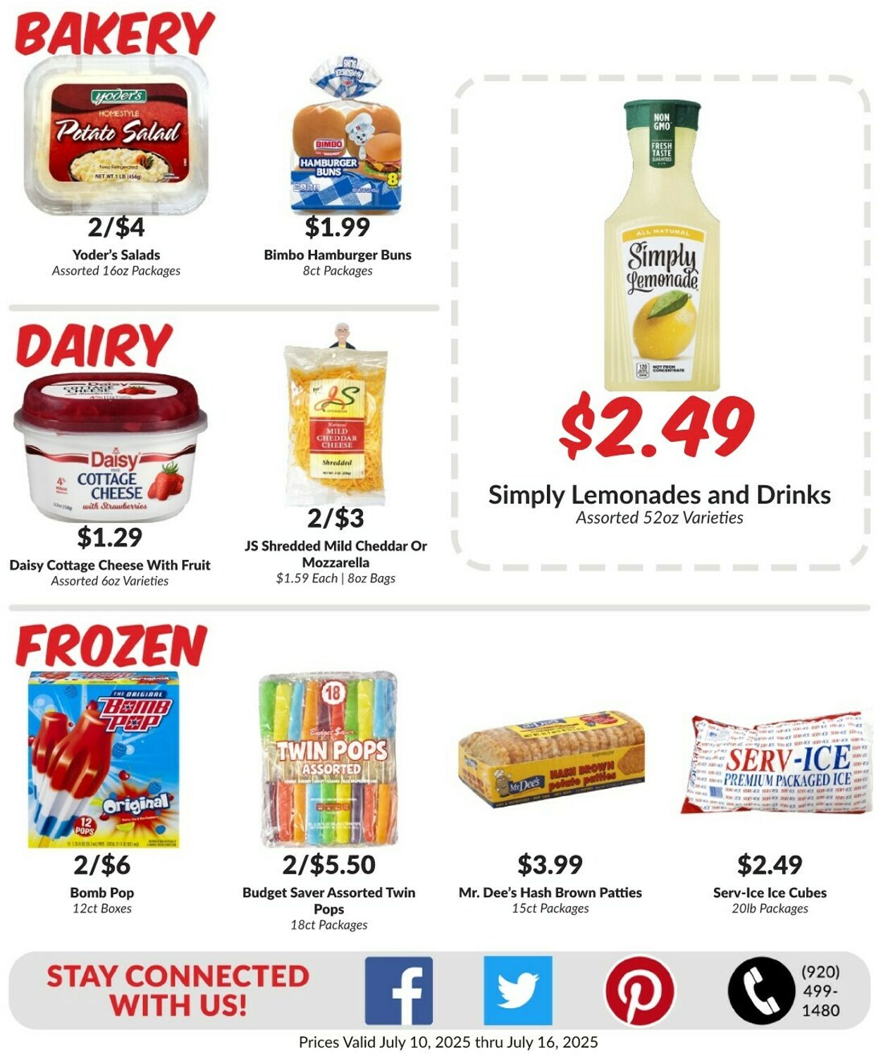 Weekly ad Woodman's Market 07/10/2025 - 07/16/2025
