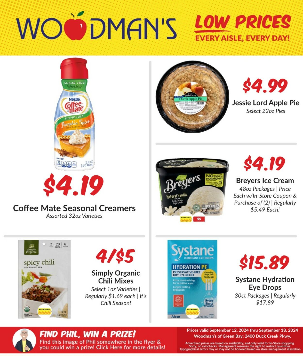 Weekly ad Woodman's Market 09/12/2024 - 09/18/2024