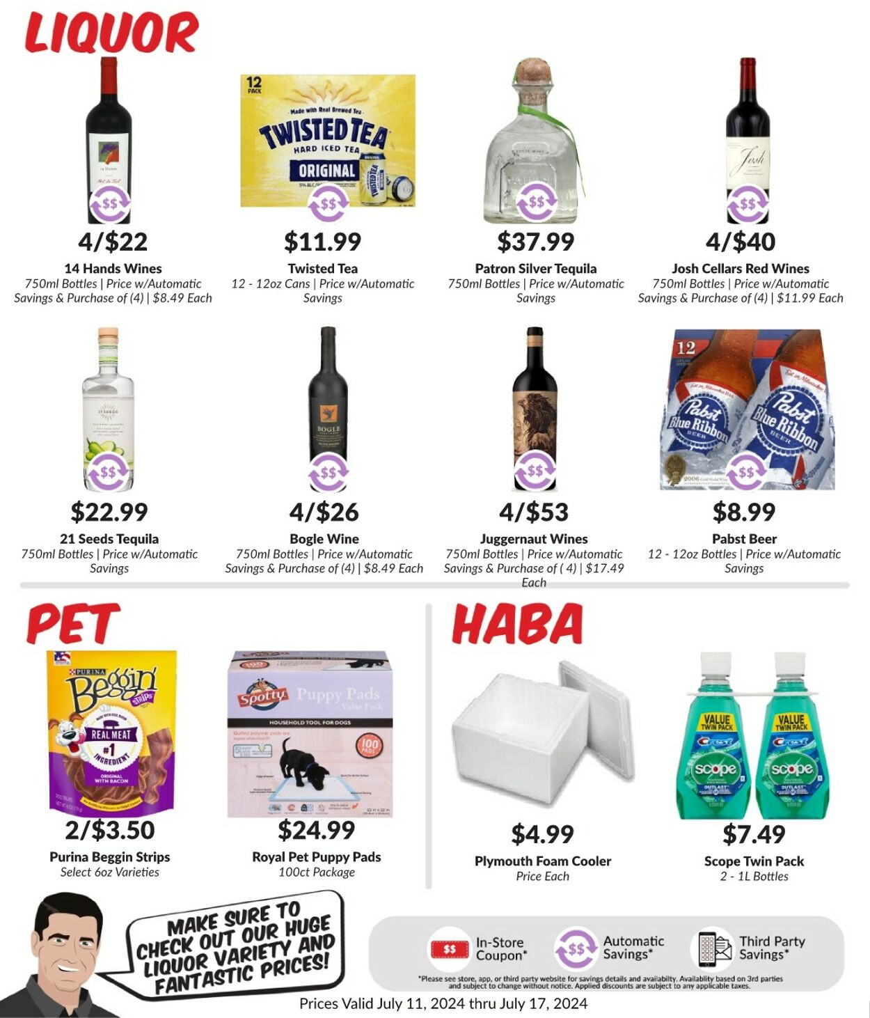 Weekly ad Woodman's Market 07/11/2024 - 07/17/2024