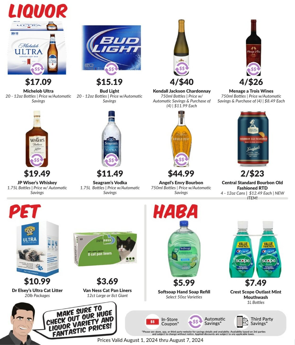 Weekly ad Woodman's Market 08/01/2024 - 08/07/2024