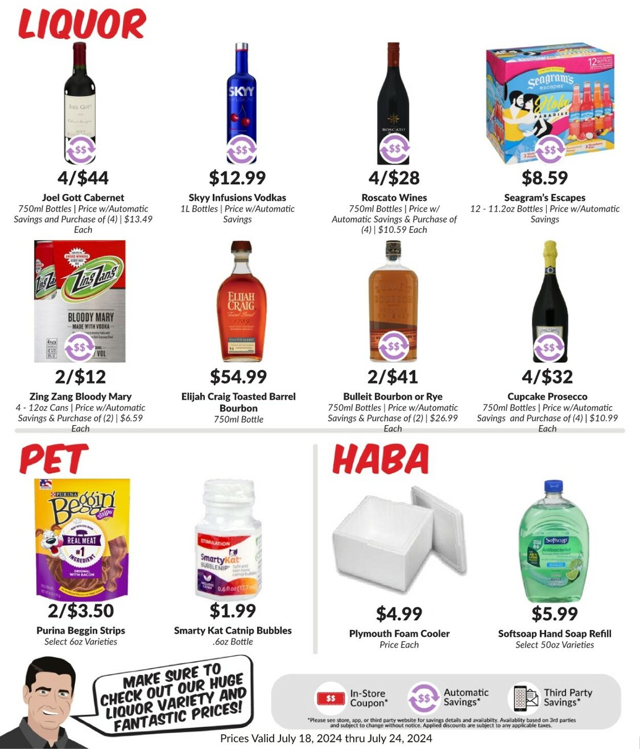 Weekly ad Woodman's Market 07/18/2024 - 07/24/2024