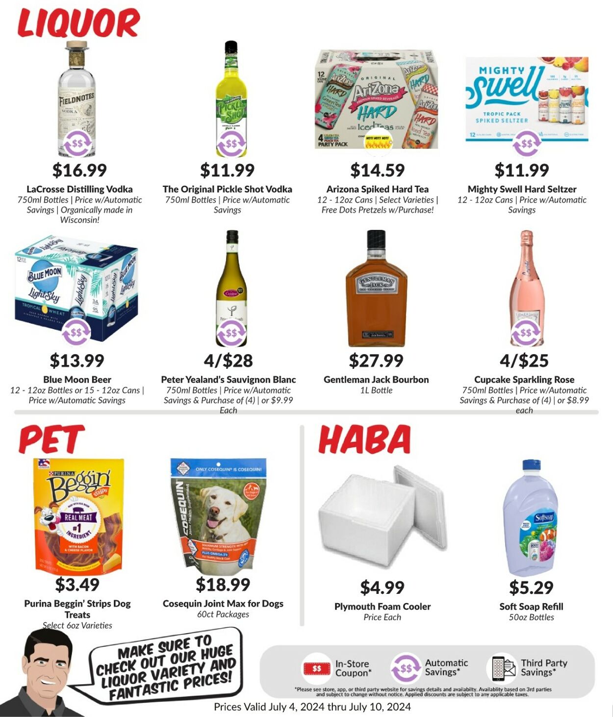 Weekly ad Woodman's Market 07/04/2024 - 07/10/2024