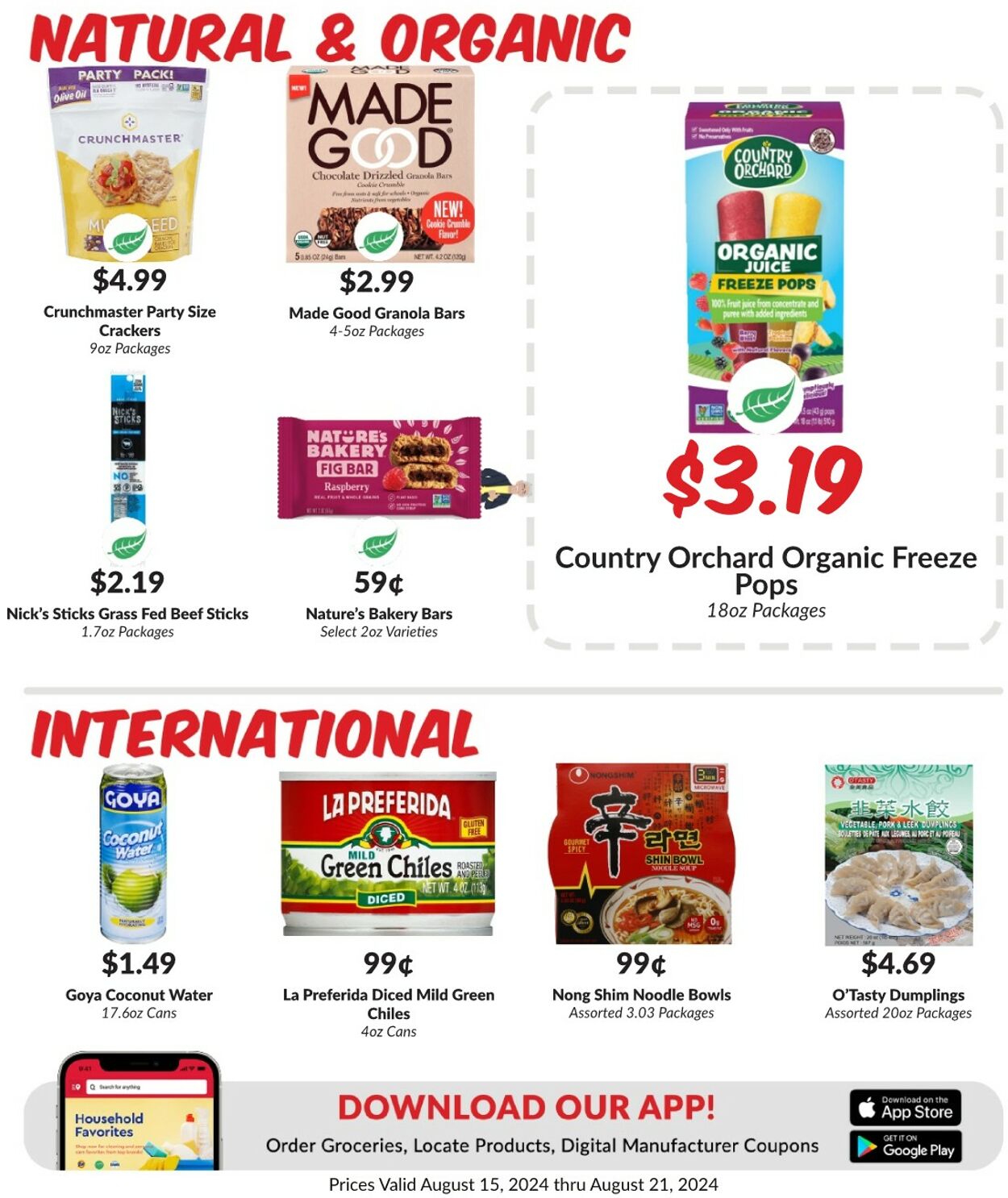 Weekly ad Woodman's Market 08/15/2024 - 08/21/2024