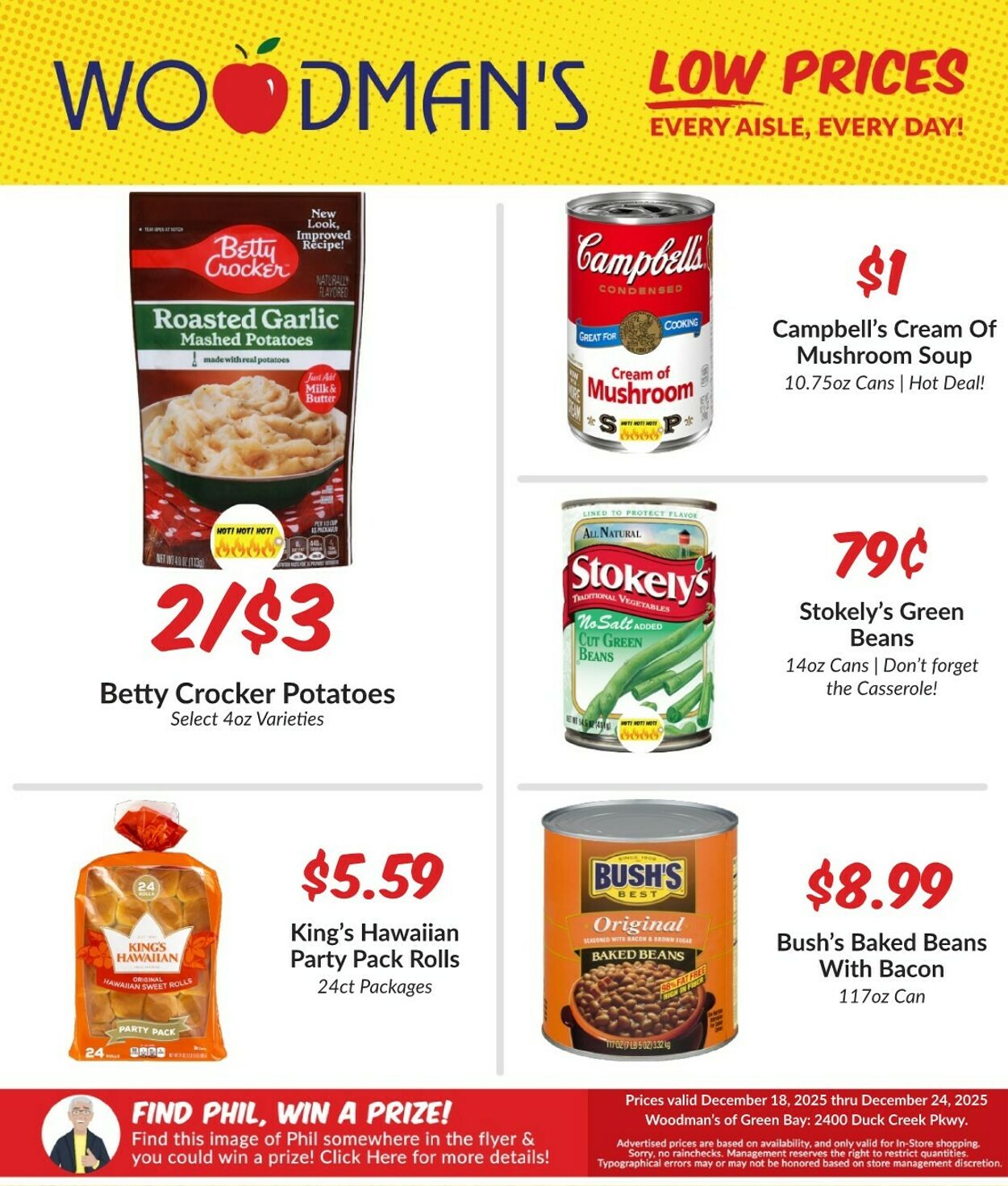 Weekly ad Woodman's Market 12/18/2025 - 12/24/2025