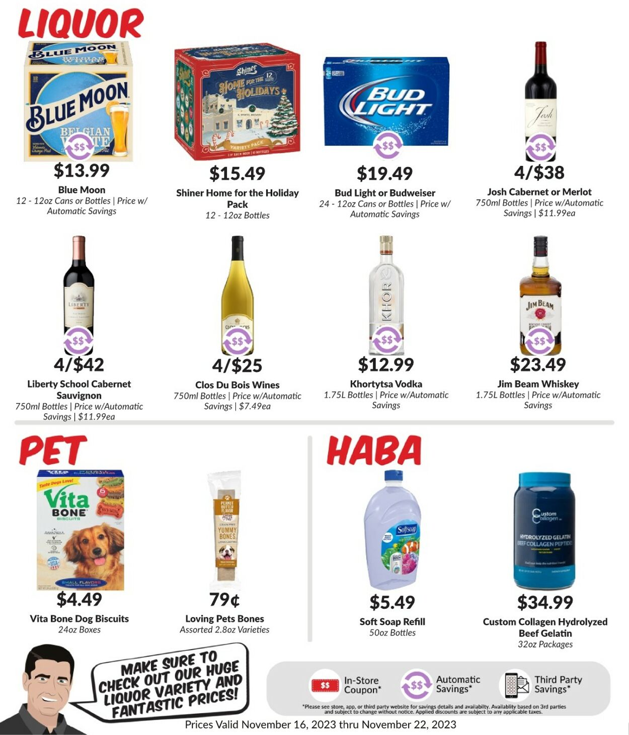 Weekly ad Woodman's Market 11/16/2023 - 11/22/2023