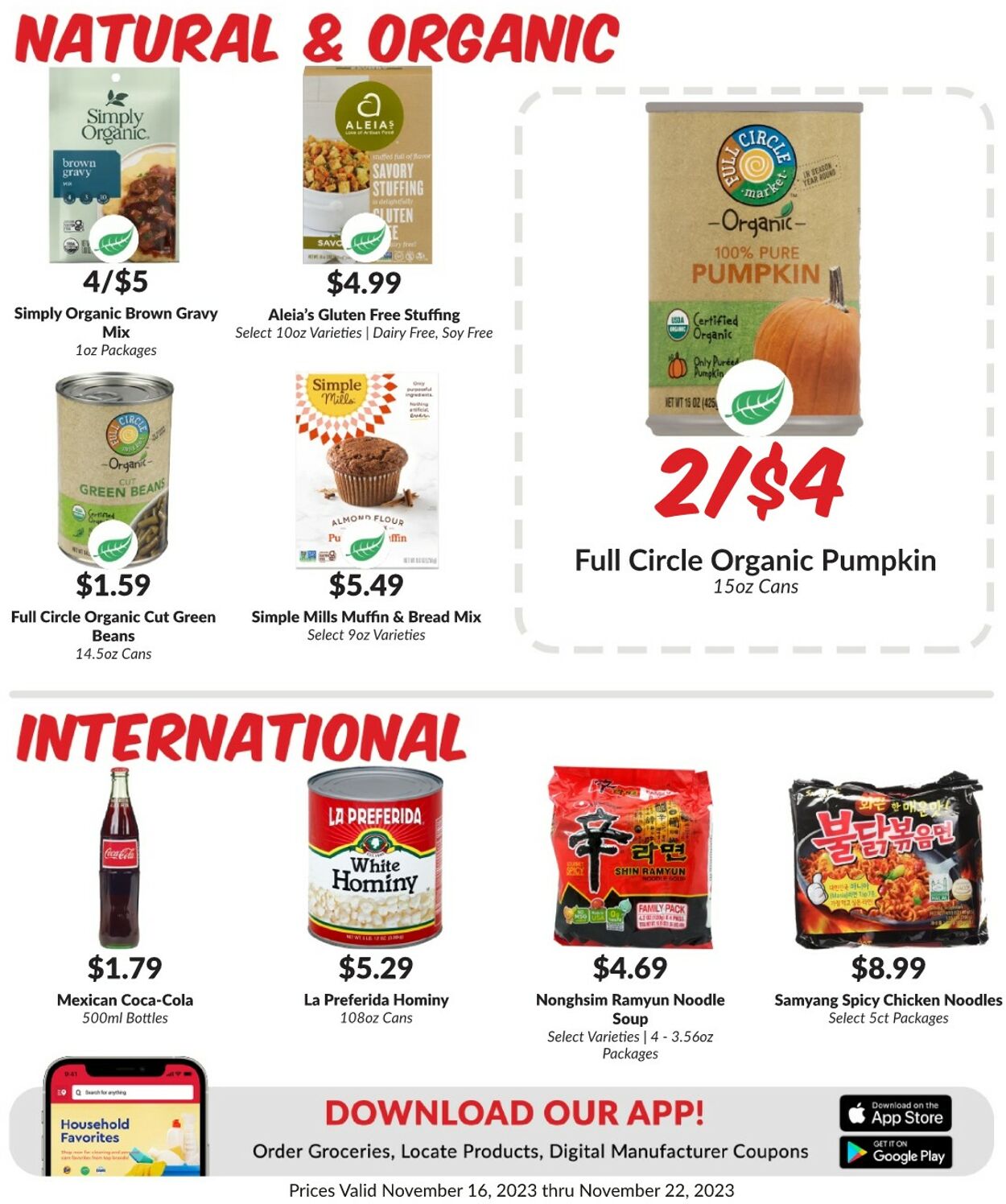 Weekly ad Woodman's Market 11/16/2023 - 11/22/2023