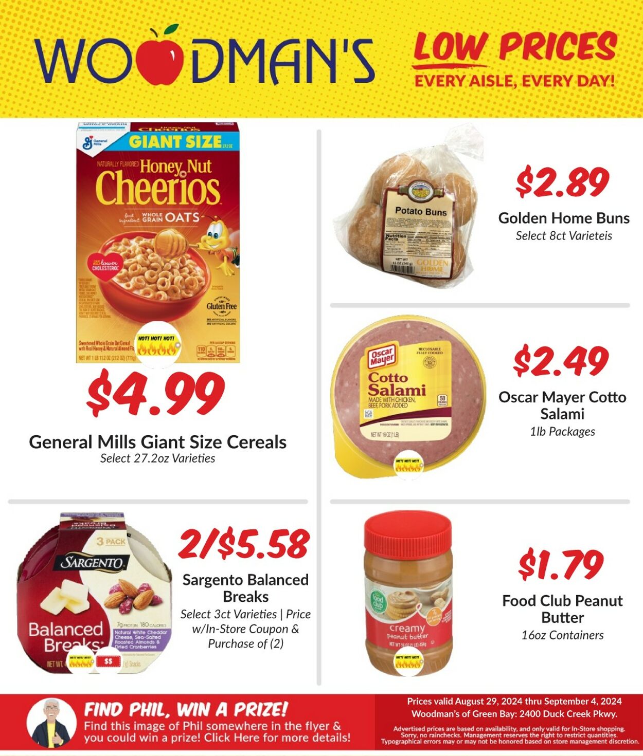 Weekly ad Woodman's Market 08/29/2024 - 09/04/2024