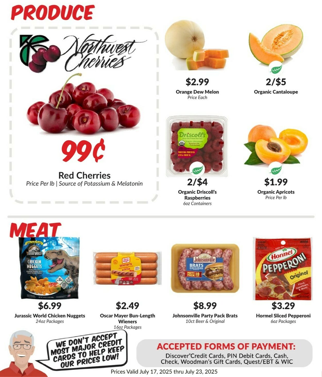 Weekly ad Woodman's Market 07/17/2025 - 07/23/2025