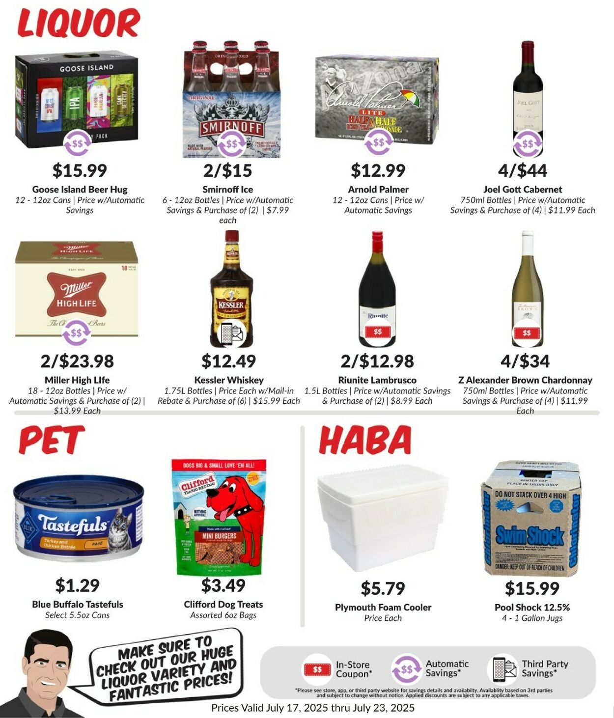 Weekly ad Woodman's Market 07/17/2025 - 07/23/2025