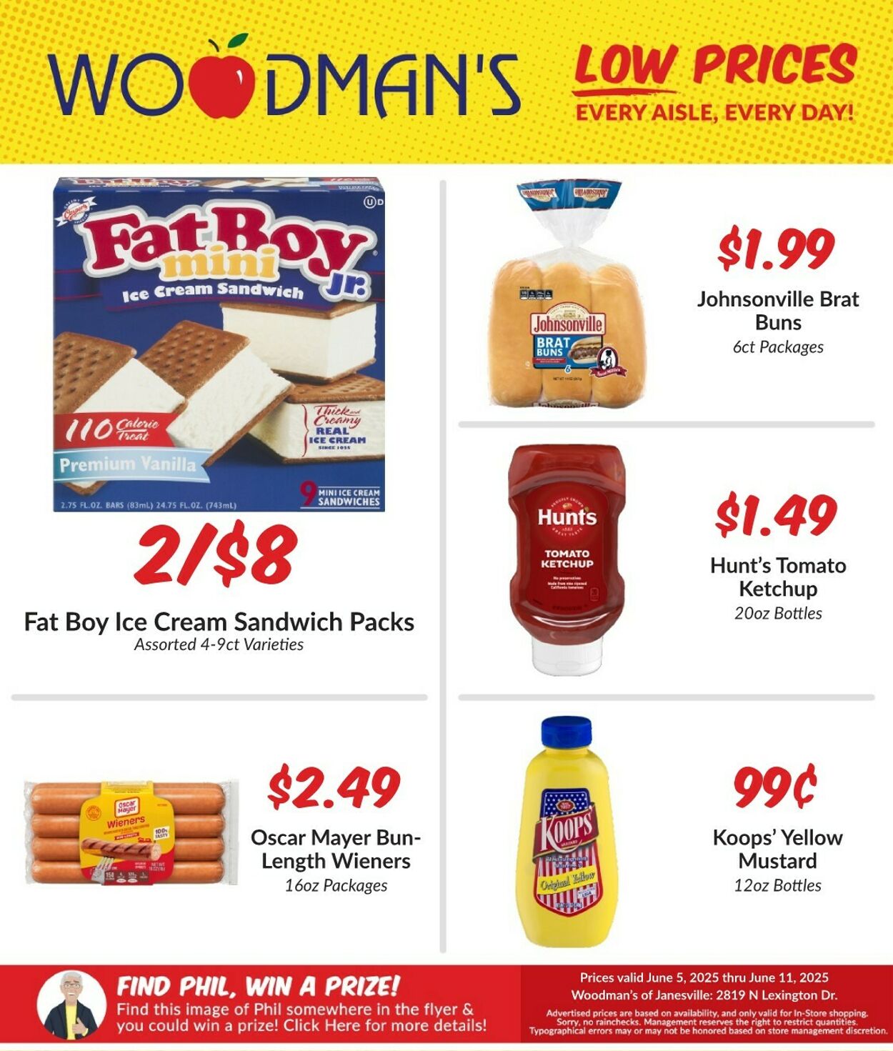 Weekly ad Woodman's Market 06/05/2025 - 06/11/2025
