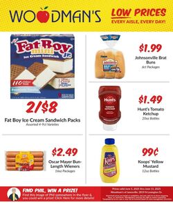Weekly ad Woodman's Market 06/05/2025 - 06/11/2025