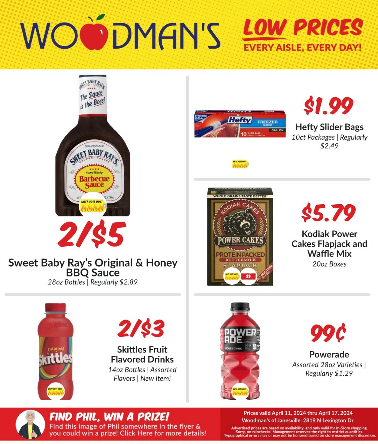 Weekly ad Woodman's Market 04/11/2024 - 04/17/2024