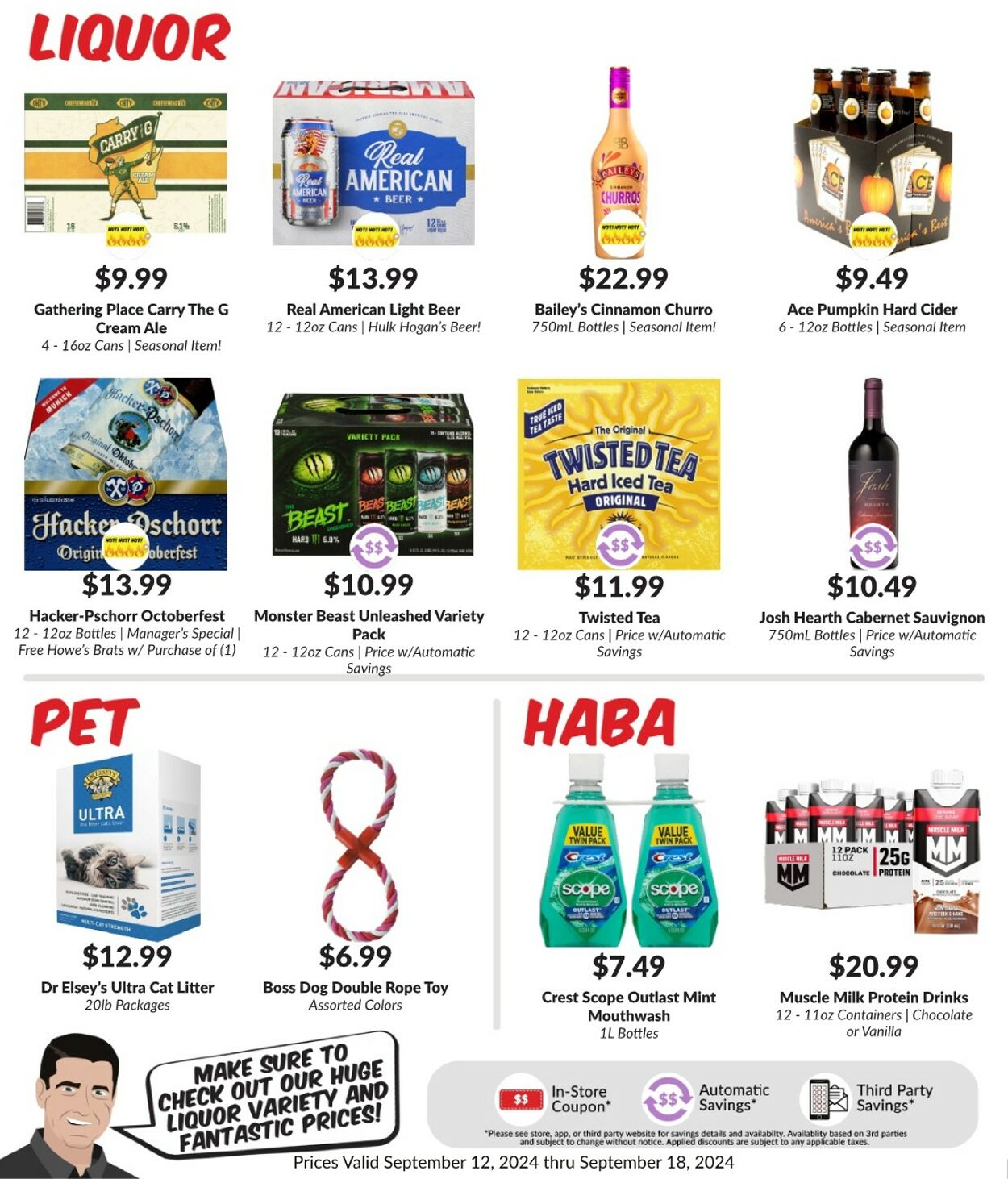 Weekly ad Woodman's Market 09/12/2024 - 09/18/2024