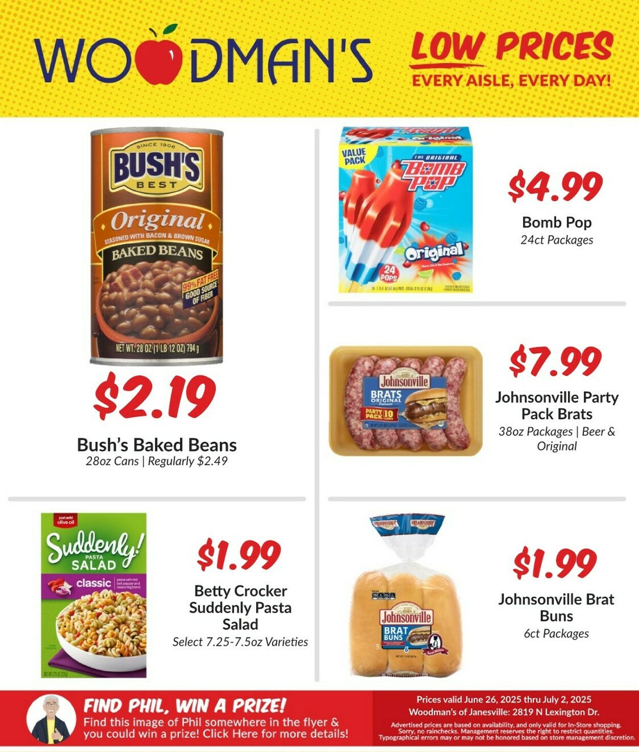 Weekly ad Woodman's Market 06/26/2025 - 07/02/2025