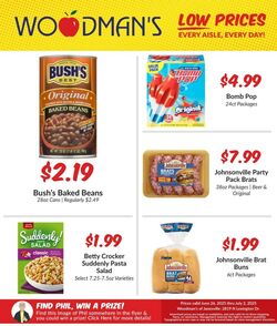Weekly ad Woodman's Market 06/26/2025 - 07/02/2025