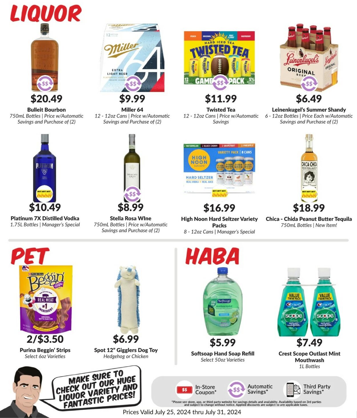 Weekly ad Woodman's Market 07/25/2024 - 07/31/2024