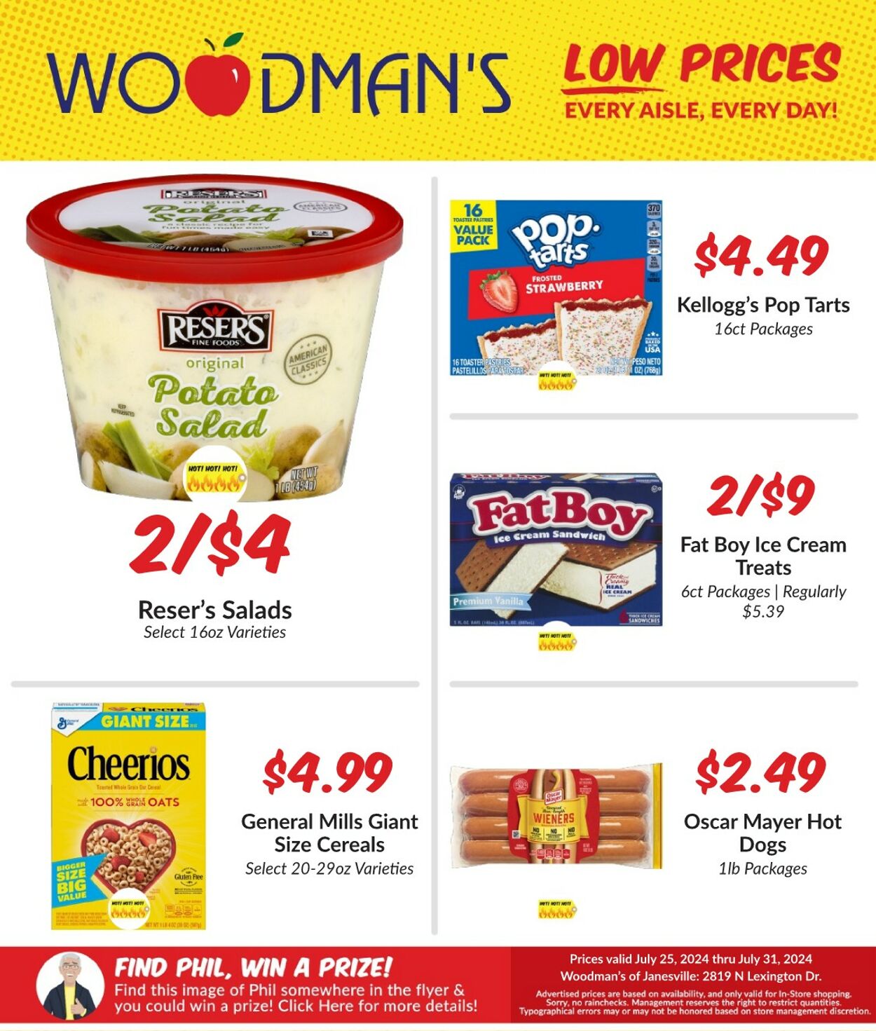 Weekly ad Woodman's Market 07/25/2024 - 07/31/2024