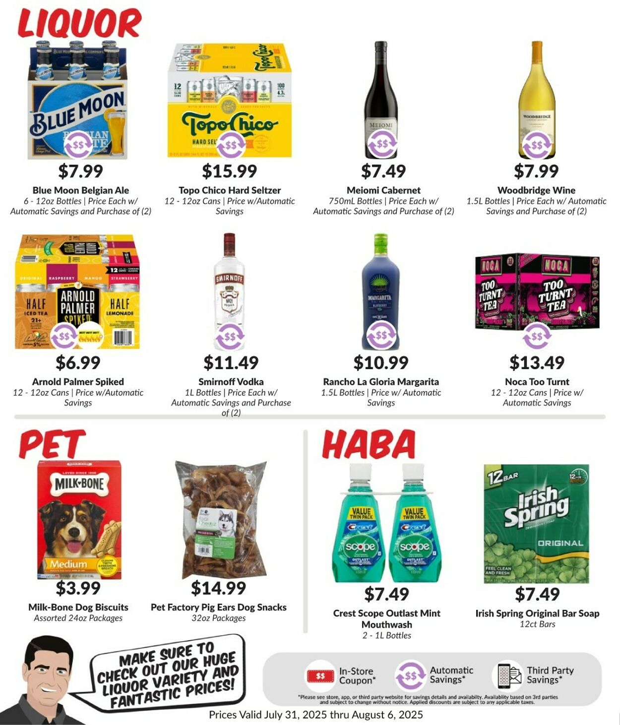 Weekly ad Woodman's Market 07/31/2025 - 08/06/2025
