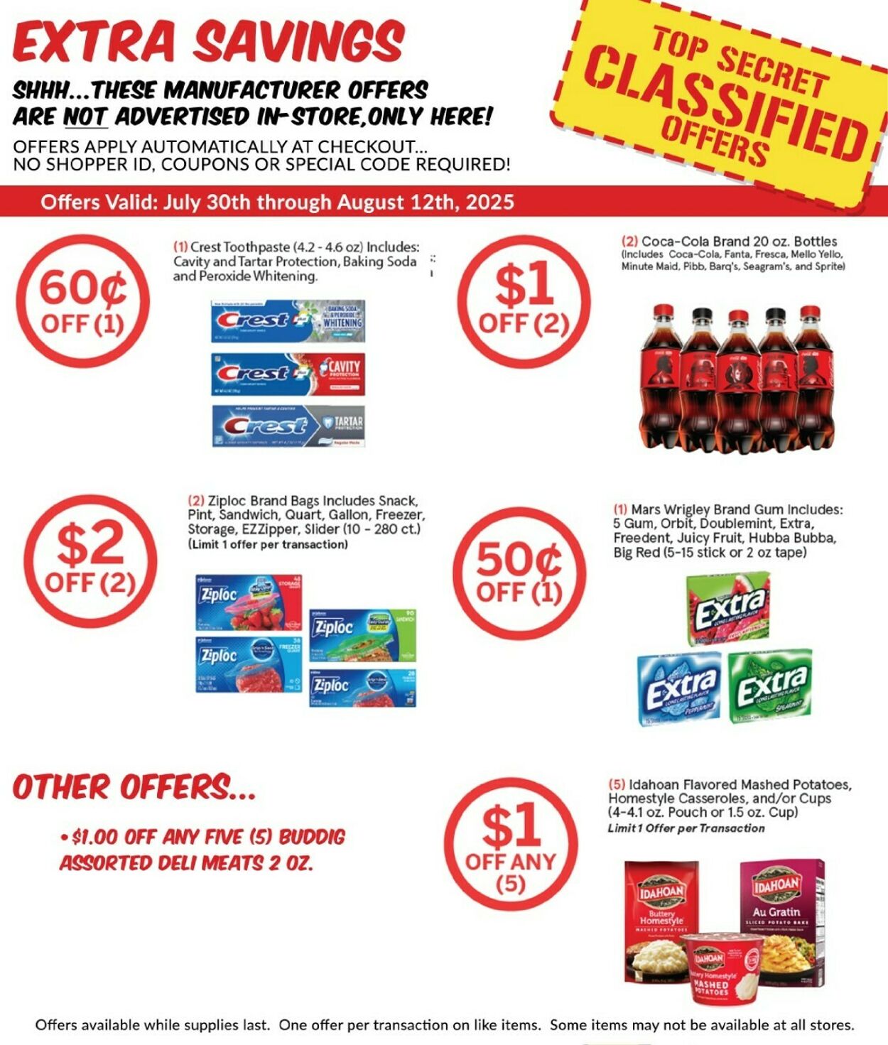 Weekly ad Woodman's Market 07/31/2025 - 08/06/2025