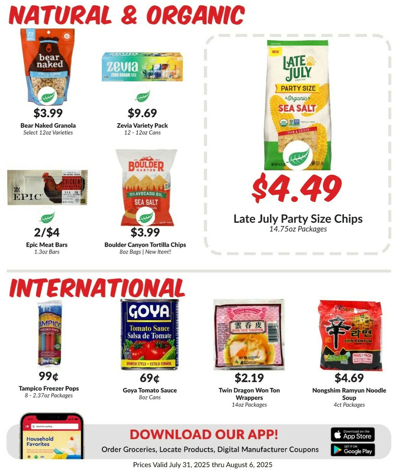 Weekly ad Woodman's Market 07/31/2025 - 08/06/2025