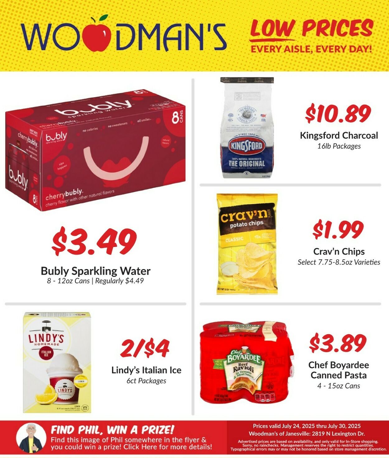 Weekly ad Woodman's Market 07/31/2025 - 08/06/2025