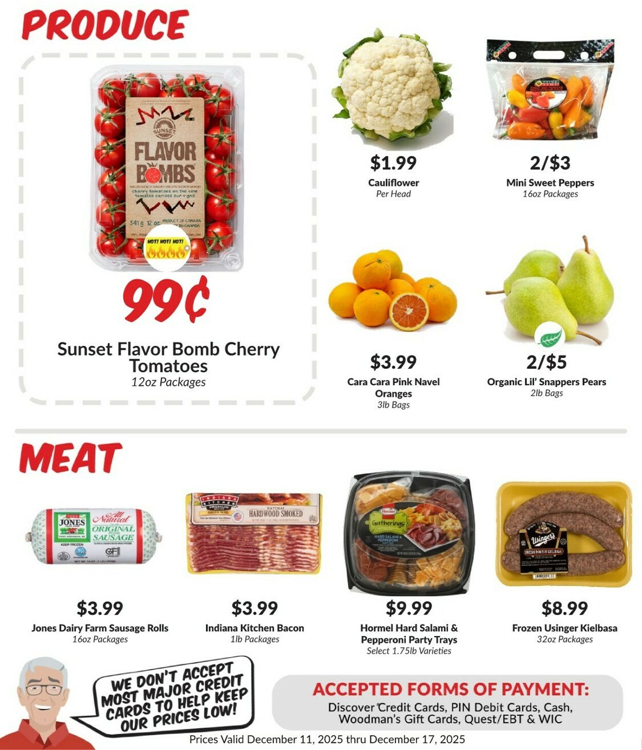 Weekly ad Woodman's Market 12/18/2025 - 12/24/2025