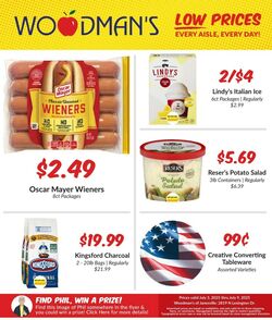 Weekly ad Woodman's Market 07/03/2025 - 07/09/2025