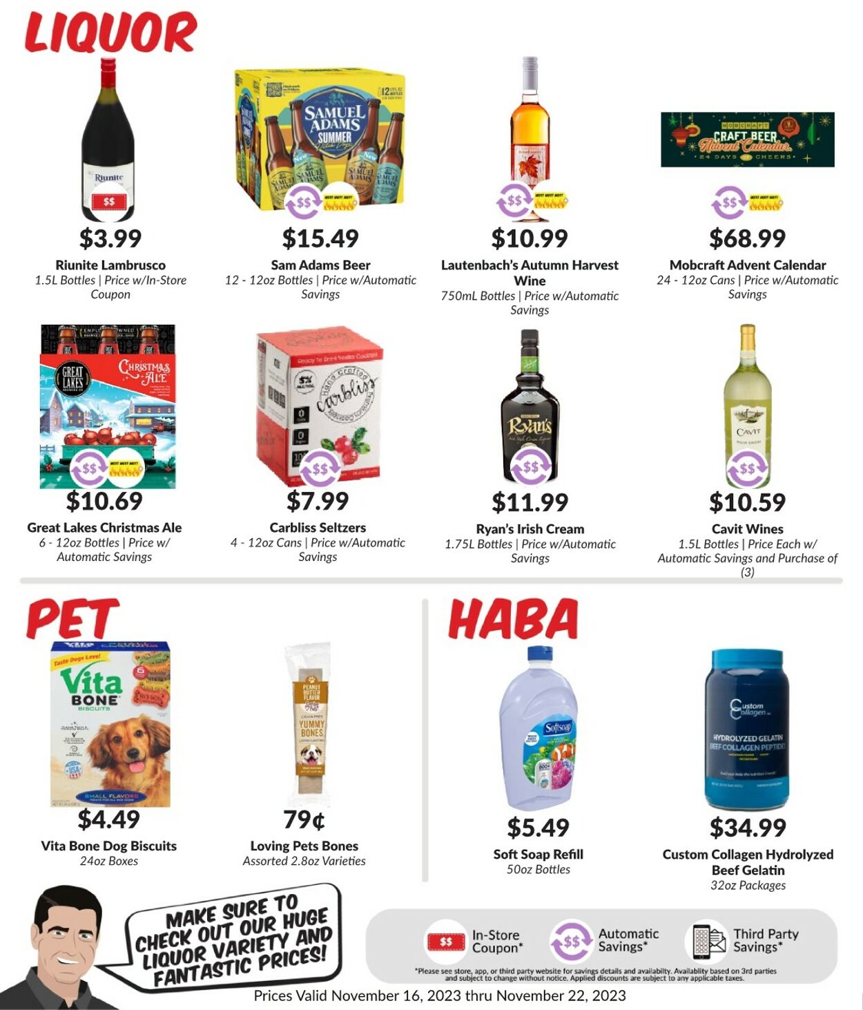 Weekly ad Woodman's Market 11/16/2023 - 11/22/2023