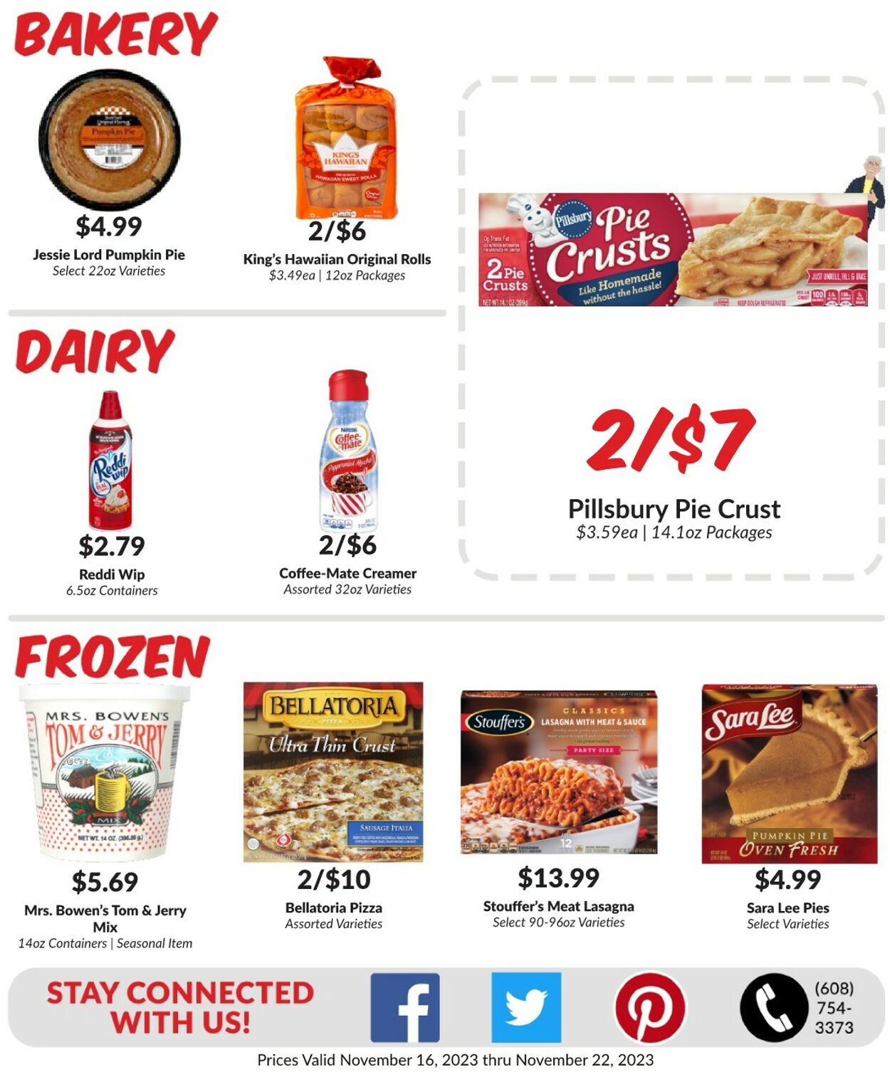 Weekly ad Woodman's Market 11/16/2023 - 11/22/2023