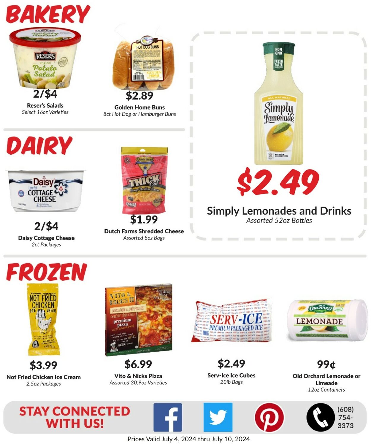 Weekly ad Woodman's Market 07/04/2024 - 07/10/2024