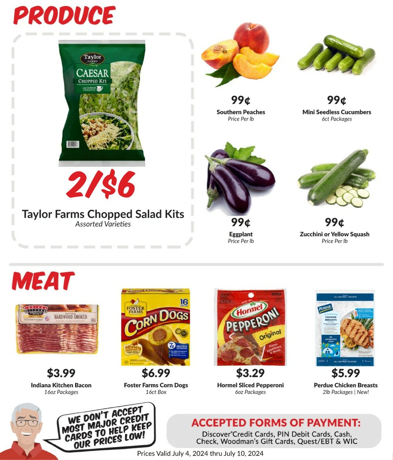 Weekly ad Woodman's Market 07/04/2024 - 07/10/2024